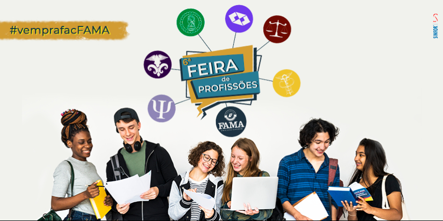 6ª FEIRA DE PROFISSÕES DA FAMA SERÁ NO DIA 01 DE OUTUBRO