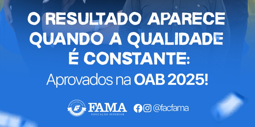 Alunos aprovados no Exame da OAB 2025!