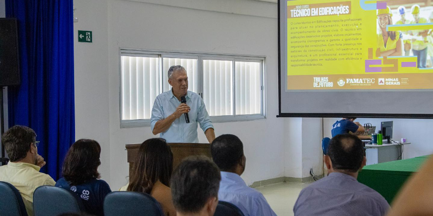 Cerimônia Solene de Lançamento dos dois novos cursos do projeto Trilhas do Futuro