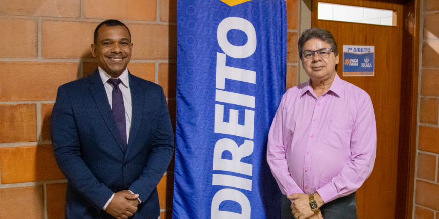 Visita ilustre na Faculdade FAMA!
